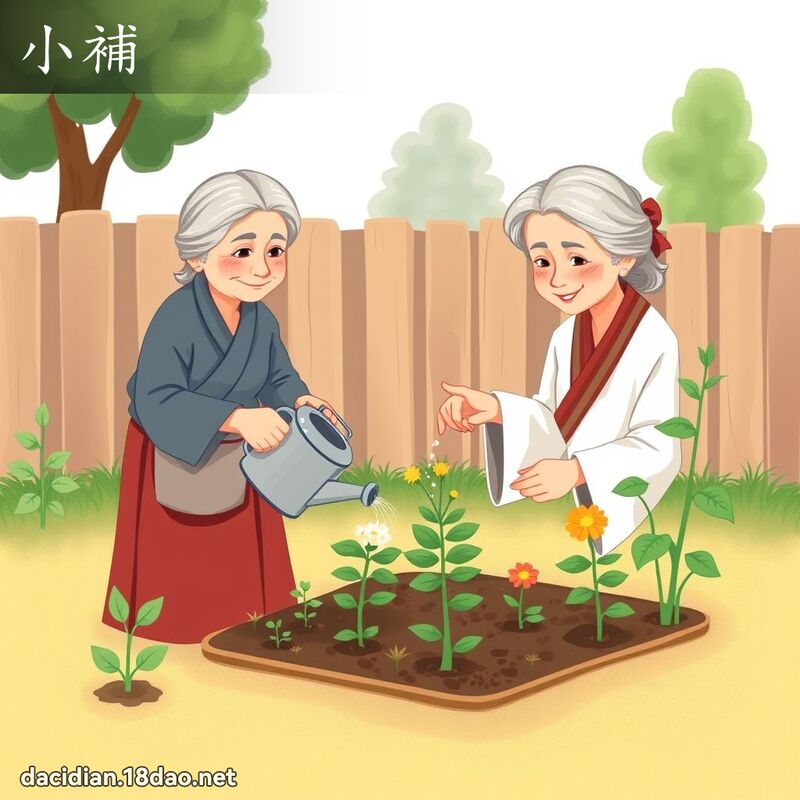 小補 - 國語大辭典配圖
