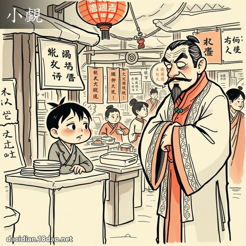 小覷 - 国语大辞典配图