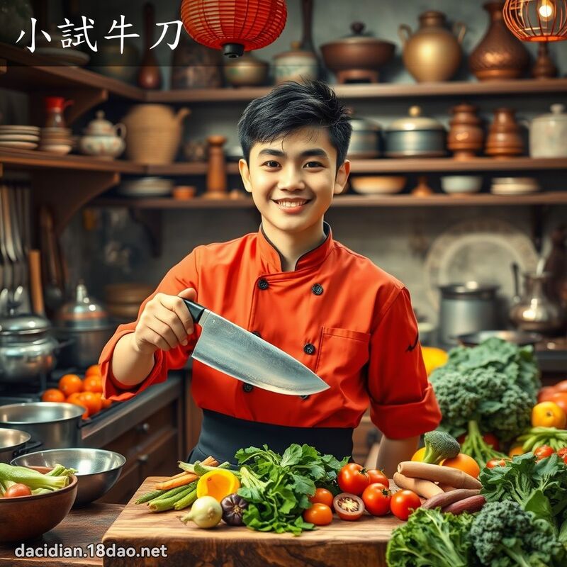 小試牛刀 - 國語大辭典配圖