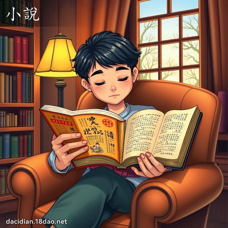 小說 - 國語大辭典配圖