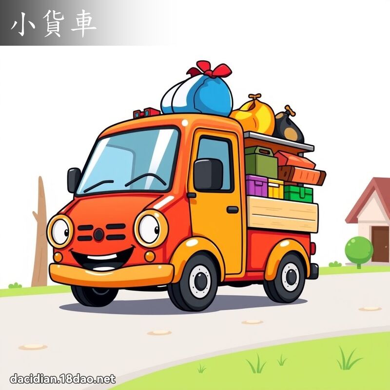 小貨車 - 國語大辭典配圖