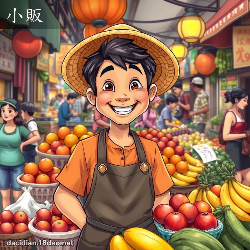 小贩 - 国语大辞典配图