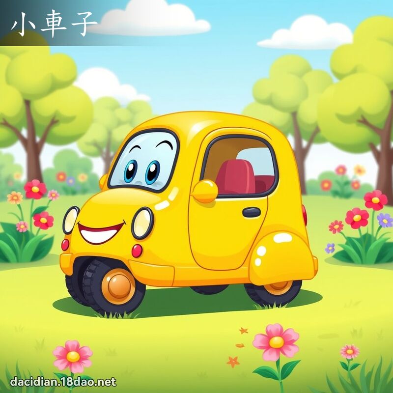 小車子 - 國語大辭典配圖