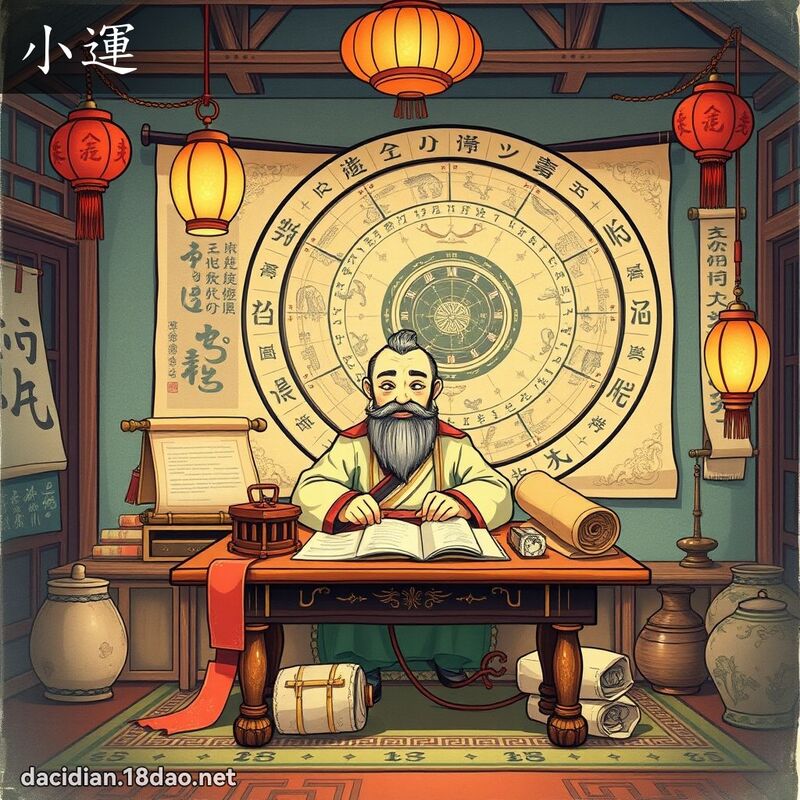 小运 - 国语大辞典配图