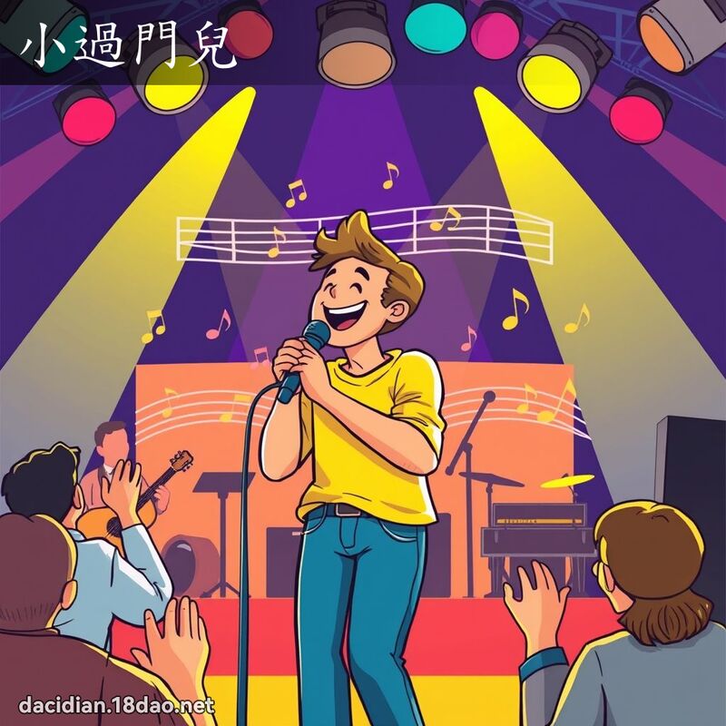 小过门儿 - 国语大辞典配图