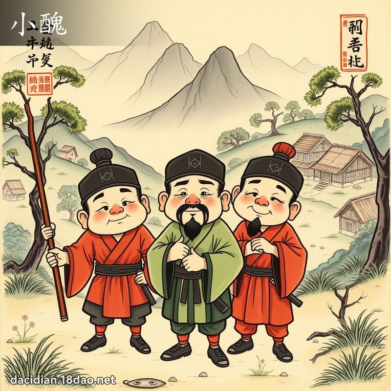 小醜 - 國語大辭典配圖