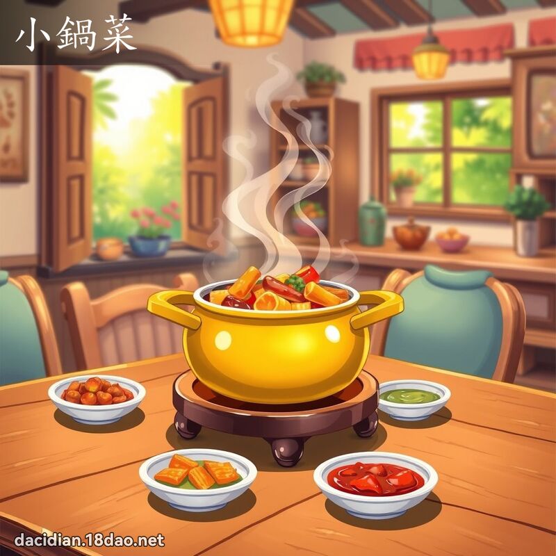 小锅菜 - 国语大辞典配图