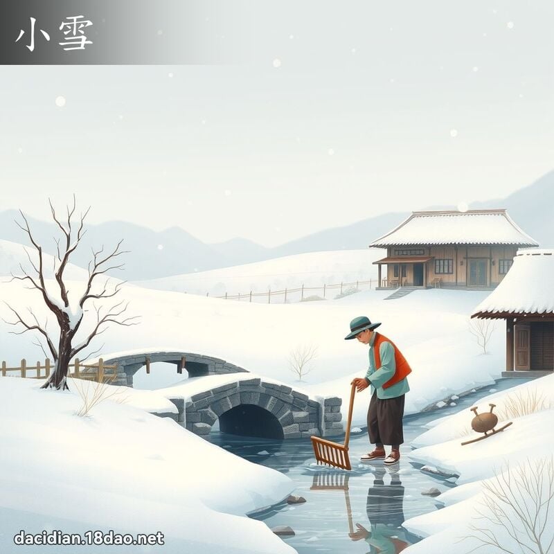 小雪 - 國語大辭典配圖