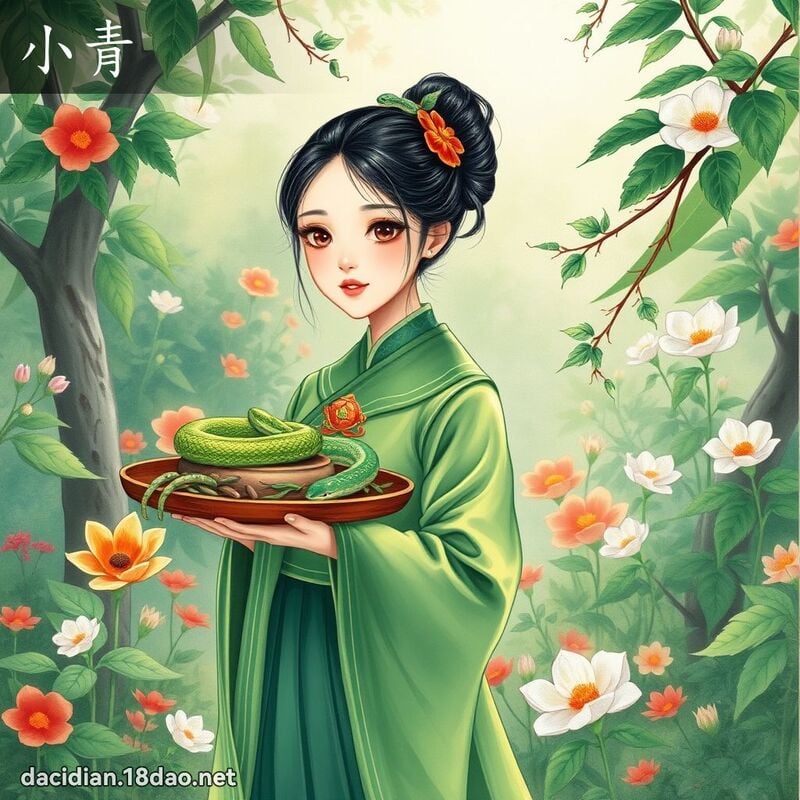 小青 - 國語大辭典配圖