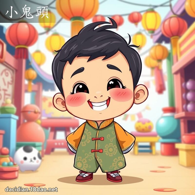 小鬼头 - 国语大辞典配图
