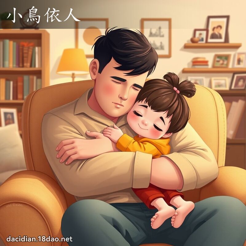 小鸟依人 - 国语大辞典配图