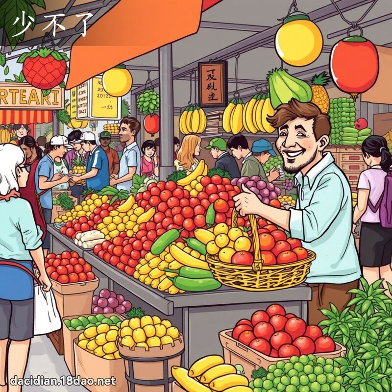 少不了 - 国语大辞典配图