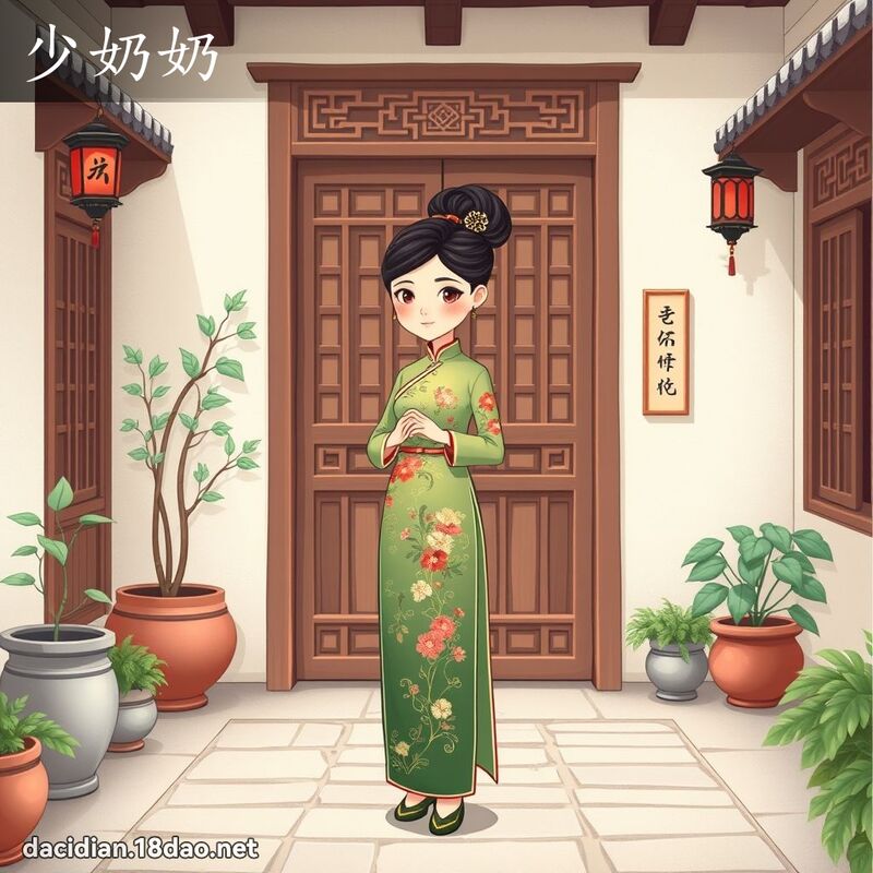 少奶奶 - 国语大辞典配图