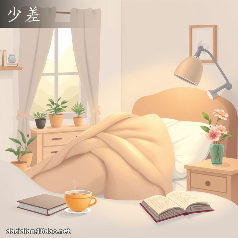 少差 - 國語大辭典配圖