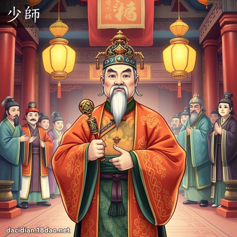 少师 - 国语大辞典配图