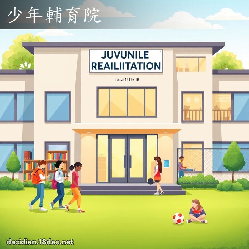 少年辅育院 - 国语大辞典配图