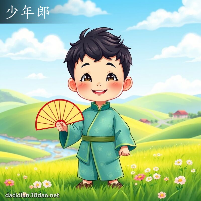 少年郎 - 国语大辞典配图