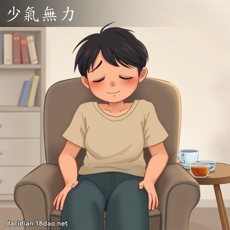 少氣無力 - 國語大辭典配圖