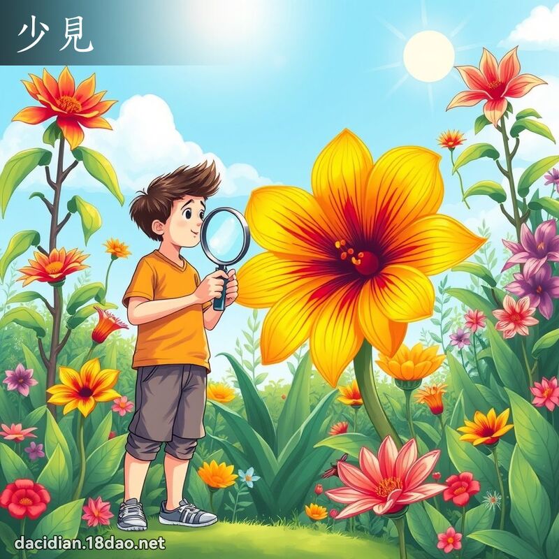 少見 - 國語大辭典配圖