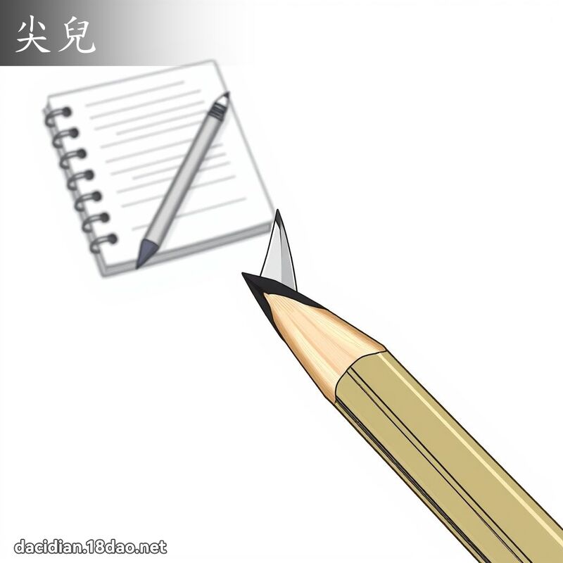 尖兒 - 國語大辭典配圖