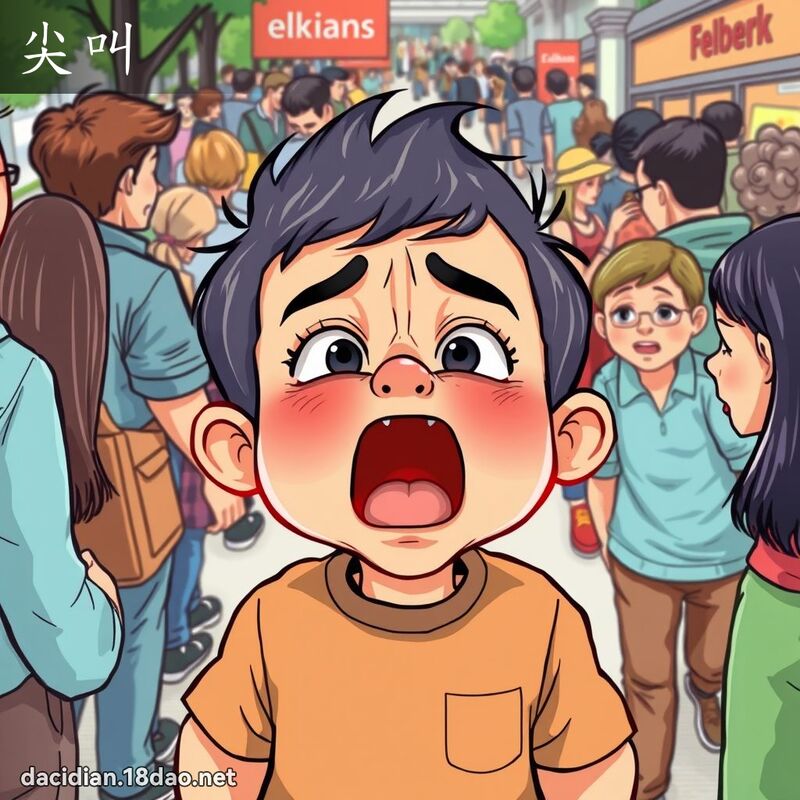尖叫 - 国语大辞典配图
