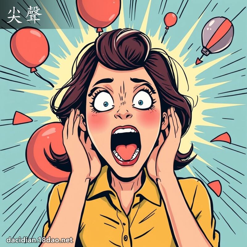 尖声 - 国语大辞典配图