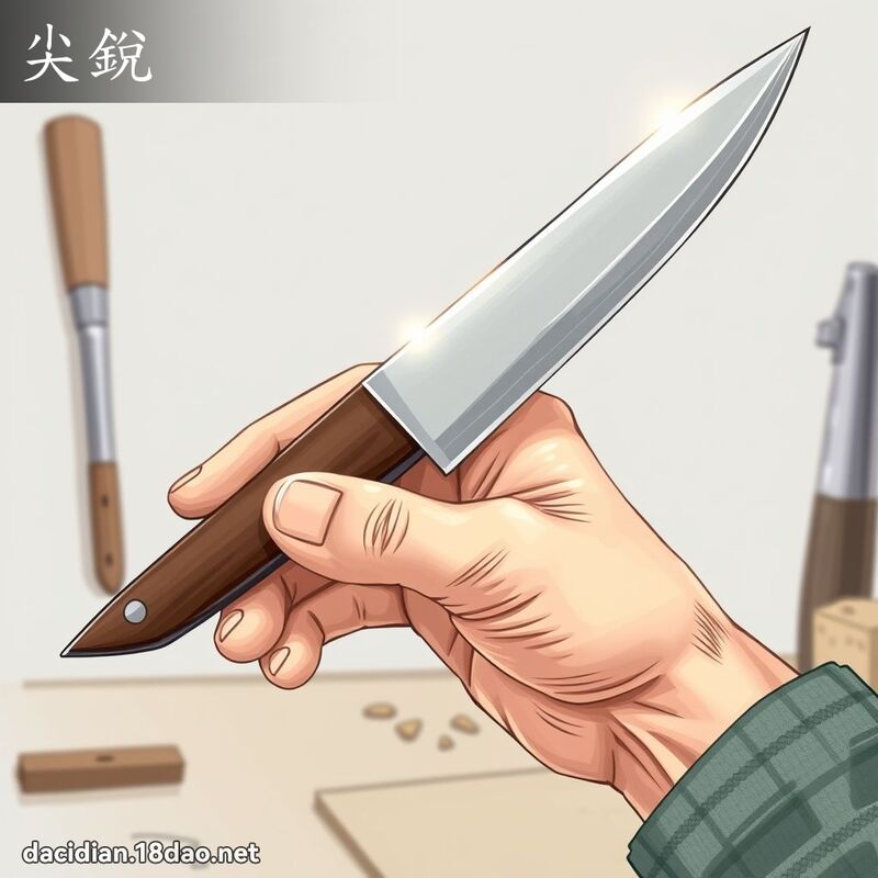尖銳 - 國語大辭典配圖