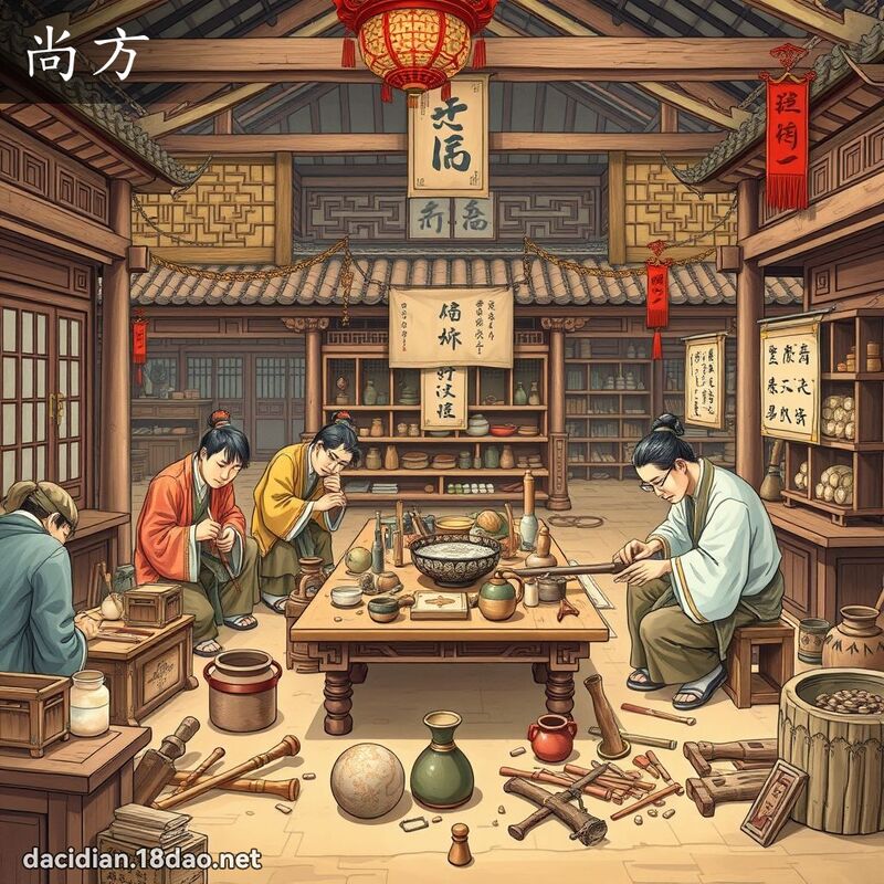 尚方 - 国语大辞典配图