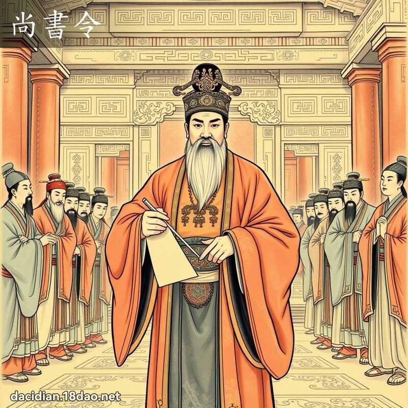 尚書令 - 國語大辭典配圖