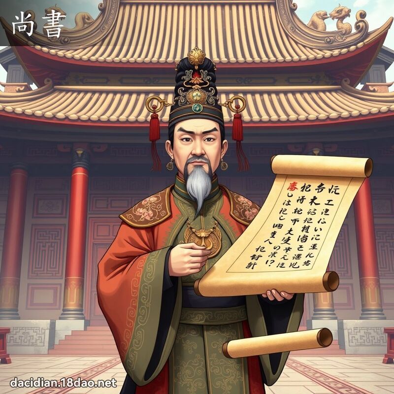 尚書 - 國語大辭典配圖