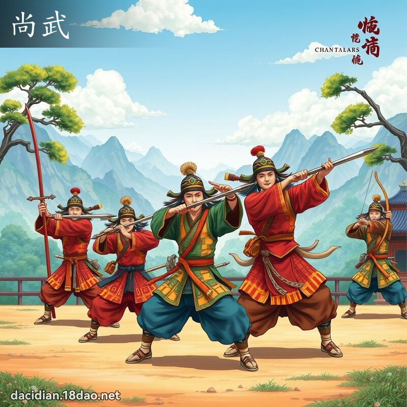 尚武 - 國語大辭典配圖