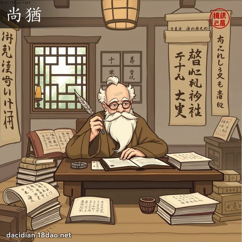 尚猶 - 國語大辭典配圖