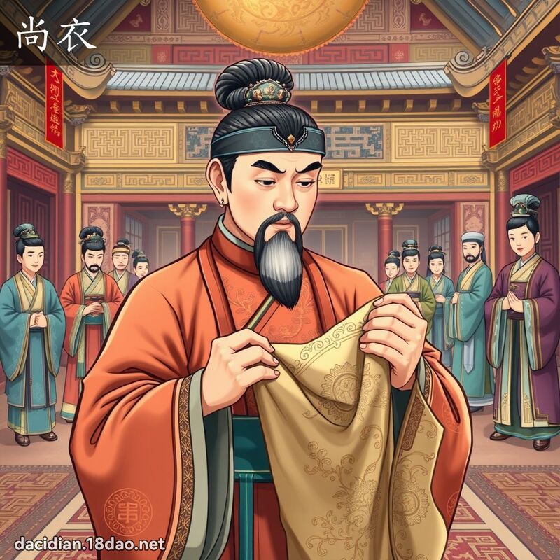 尚衣 - 国语大辞典配图
