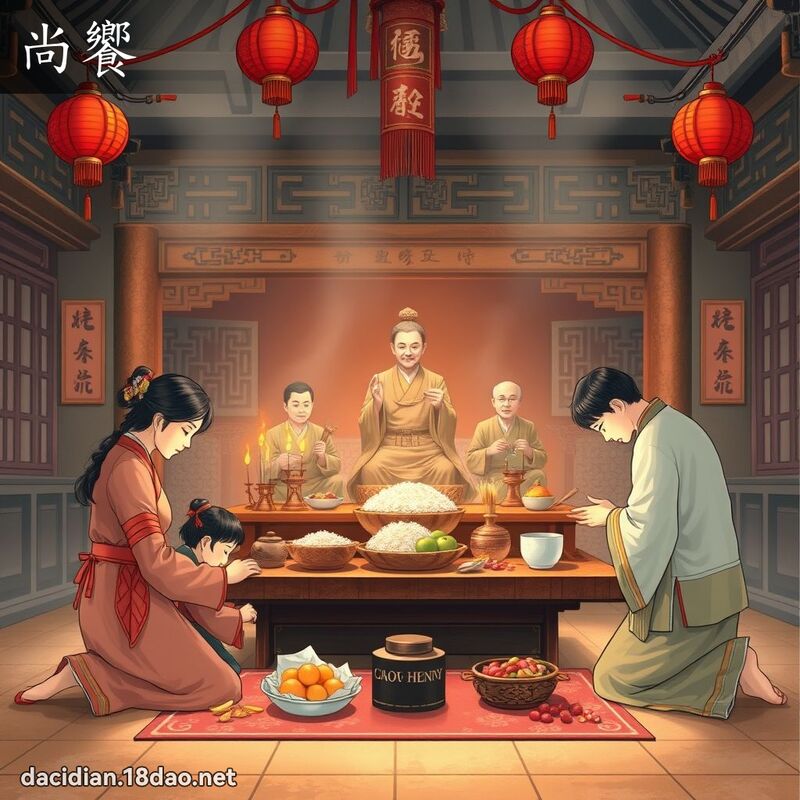 尚饗 - 國語大辭典配圖