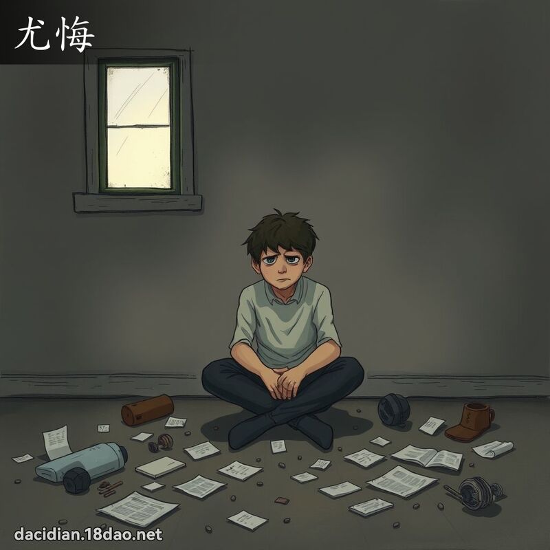 尤悔 - 國語大辭典配圖
