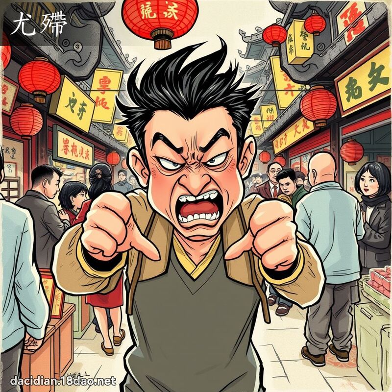尤殢 - 國語大辭典配圖