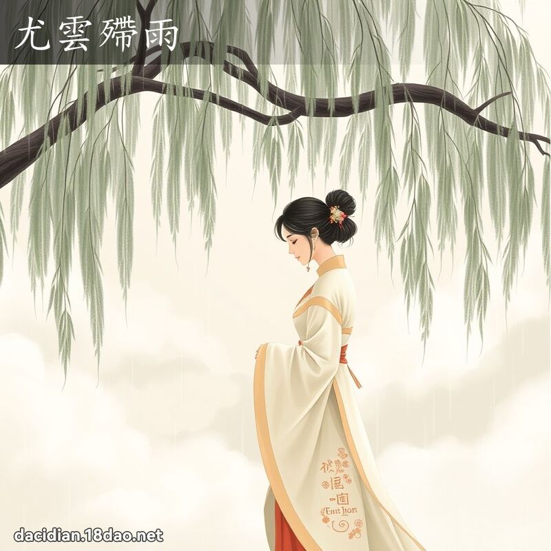 尤云殢雨 - 国语大辞典配图