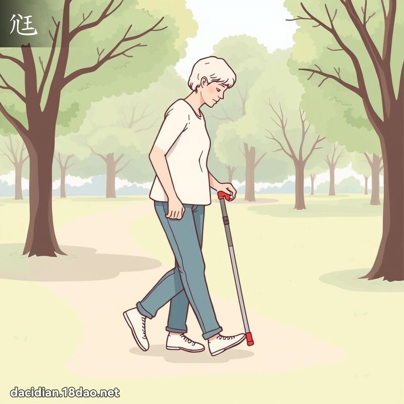 尩 - 國語大辭典配圖