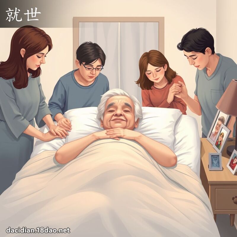 就世 - 国语大辞典配图