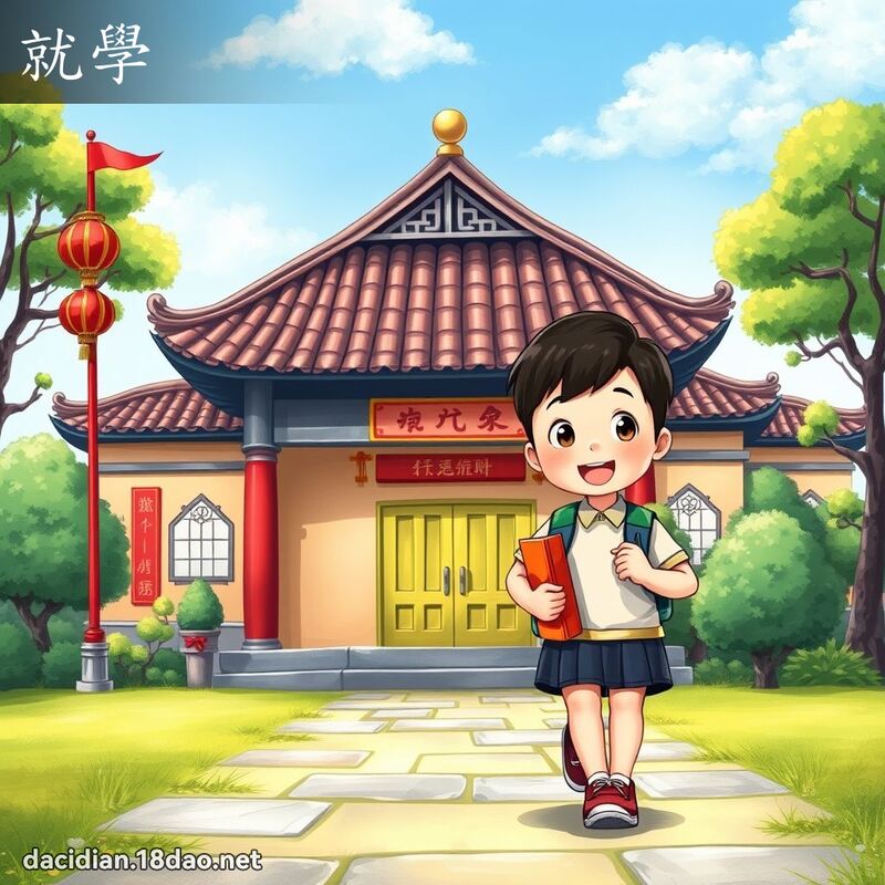 就学 - 国语大辞典配图