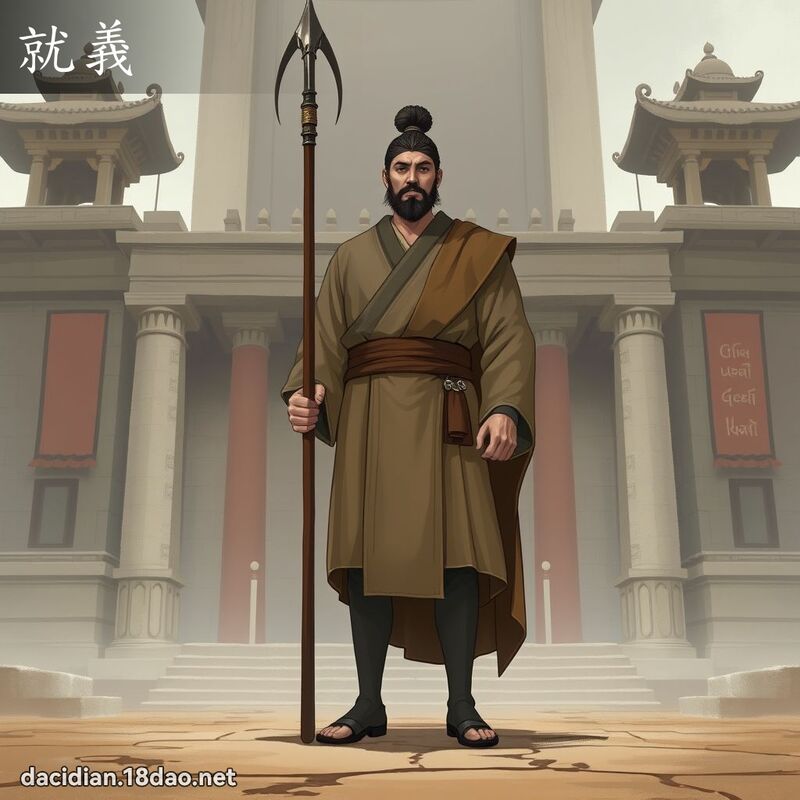 就義 - 國語大辭典配圖