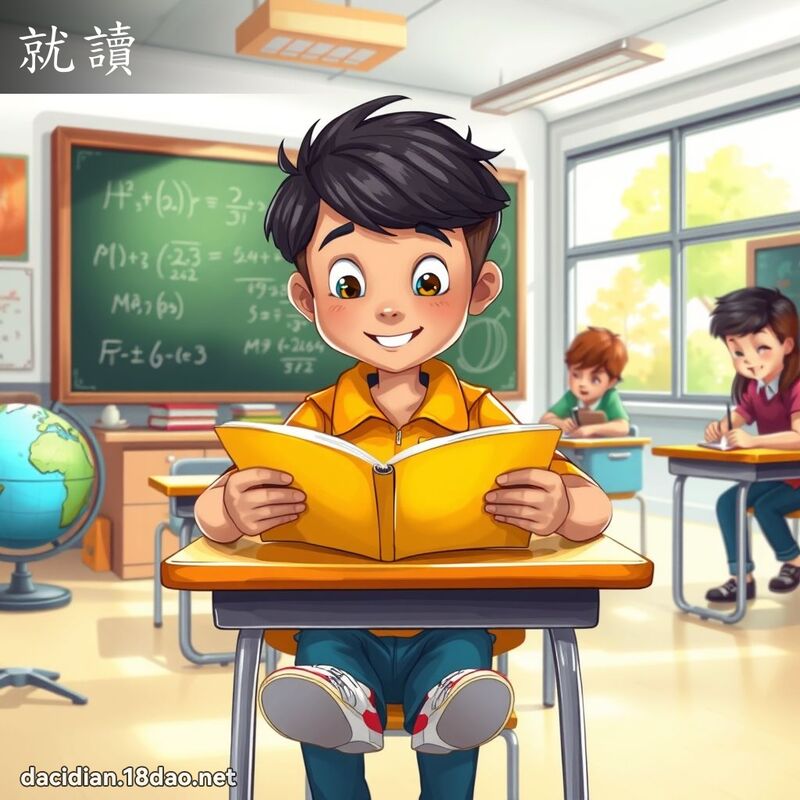 就读 - 国语大辞典配图