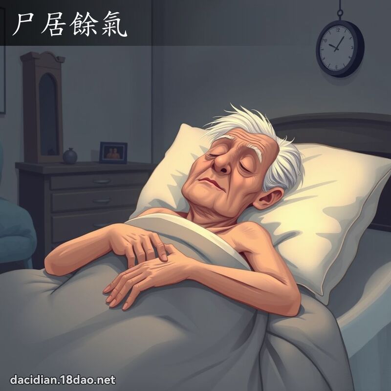 尸居余气 - 国语大辞典配图