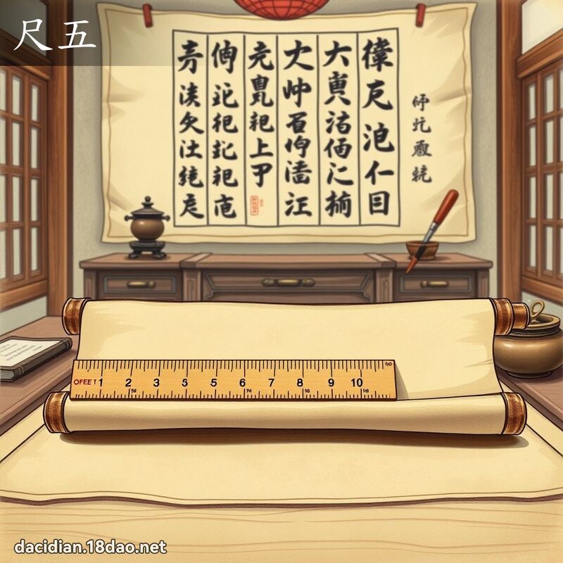 尺五 - 国语大辞典配图
