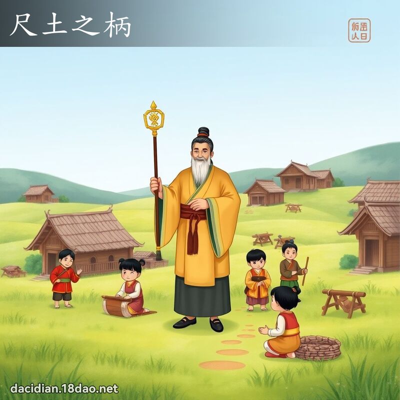 尺土之柄 - 国语大辞典配图