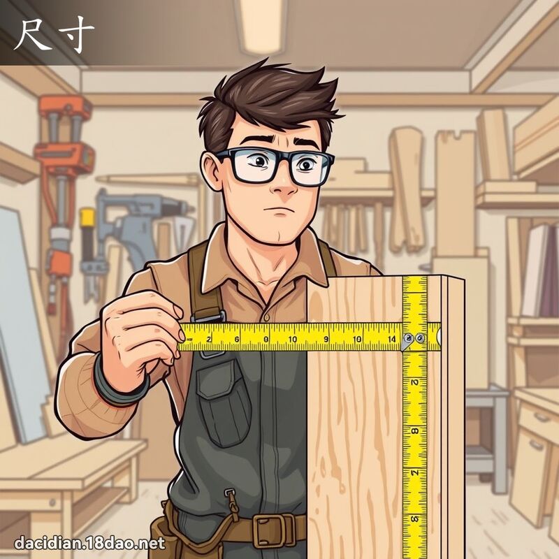 词语: 尺寸 (多意词)