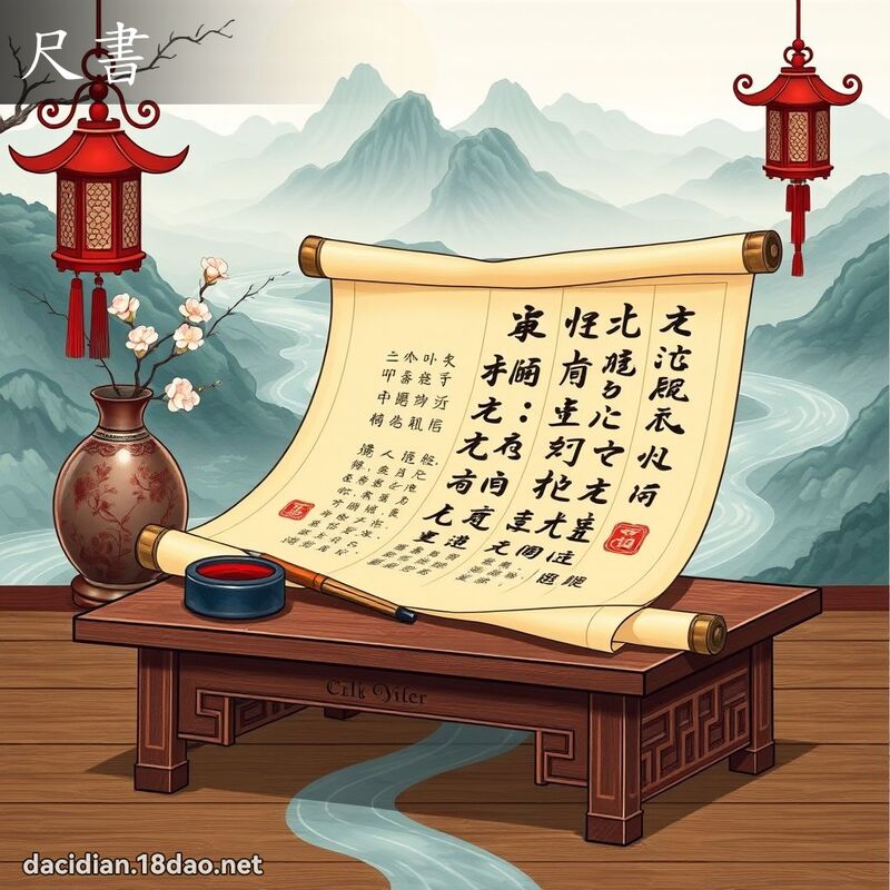尺书 - 国语大辞典配图