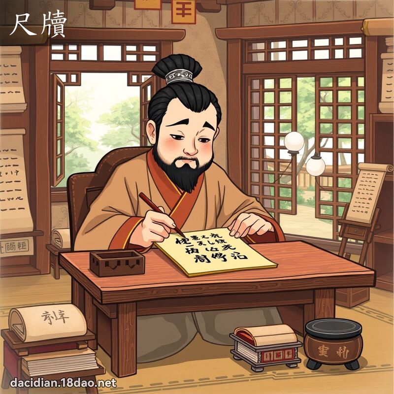 尺牘 - 國語大辭典配圖