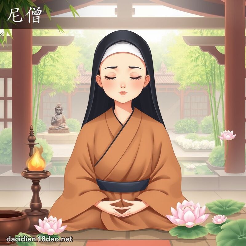 尼僧 - 国语大辞典配图
