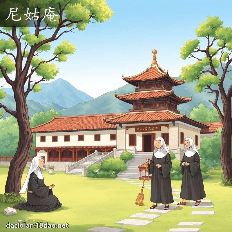 尼姑庵 - 國語大辭典配圖
